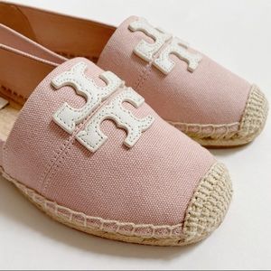 NIB Tory Burch Pink Espadrille Size 7